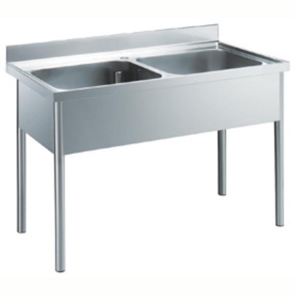 Electrolux Professional 2 Evyeli Tezgah, Evyeleri 500x600x300mm - 1400 Mm LG1426EN - Image 1