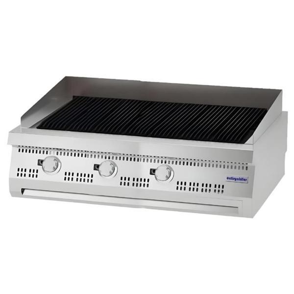 Öztiryakiler, Set Üstü Döküm Izgara, Gazlı, V2 Model, 120x70x30 Cm - Image 1