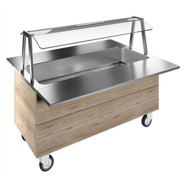 Electrolux Professional Üst Raf, İki Adet Paslanmaz Çelik Tepsi Kaydırma, Y=750 Mm F11C4KW02S - Image 1