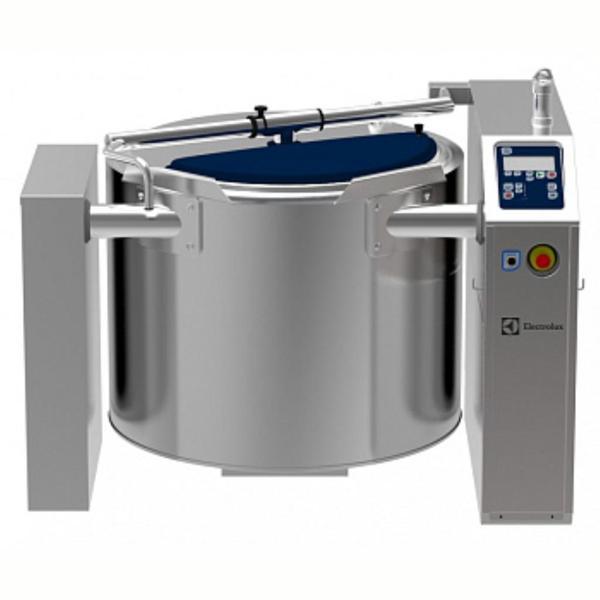 Electrolux Professional Elektrikli Kaynatma Kazanı, Hız Ayarlı Izgara Tip Karıştırıcılı, Elektronik Kontrol, Otomatik Devirme, 300 Lt - Variomix SM6V300 - Image 1