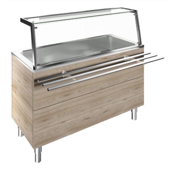 Electrolux Professional Müşteri Tarafında Bir Adet Boru Tip Paslanmaz Çelik Tepsi Kaydırma, Y= 900 Mm F03H4AF01W - Image 1