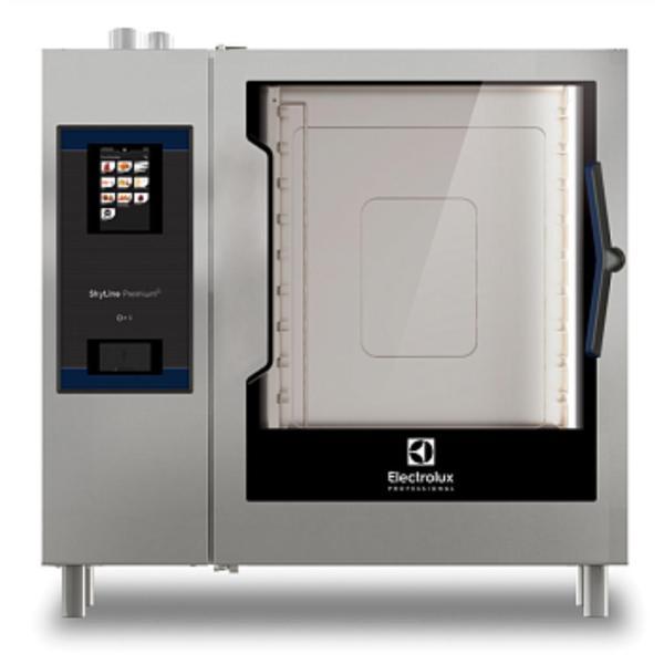 Electrolux Professional Skyline Premiums Kombi Fırın 10x2/1gn, Elektrikli, 3 Pişirme Modu (otomatik, Program, Manuel), Otomatik Temizlik, Soldan Menteşeli Kapı ECOE102T2AL - Image 1