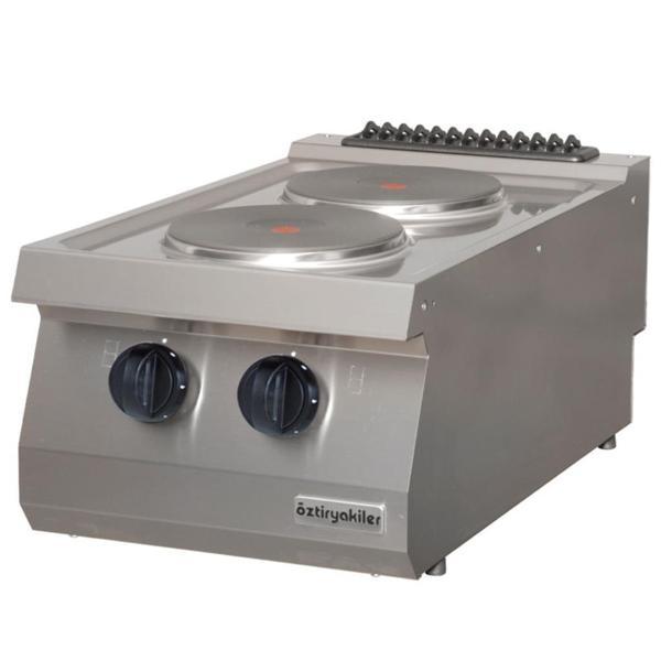 Öztiryakiler Set Üstü Elektrikli Ocak, İkili, 40x70x28 Cm, Osoe 4070 - Image 1