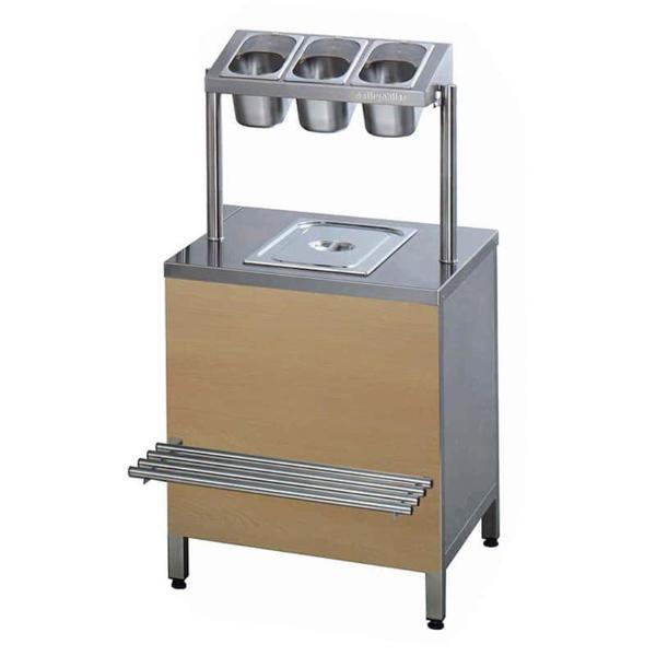 Öztiryakiler Küver Ünitesi Takımı, Standlı, Ahşap Kaplı, 80x70 Cm - Image 1