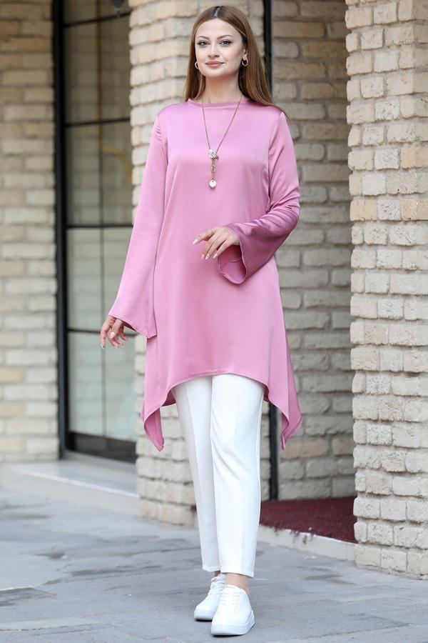 Armin Tesettür Tunik Gül Kurusu - Image 1