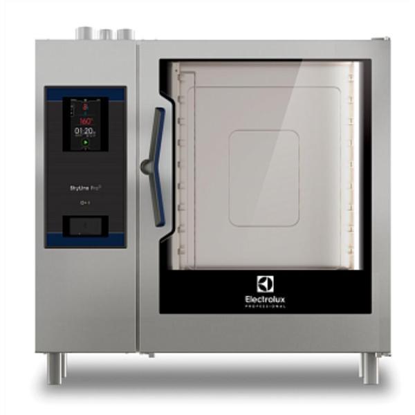 Electrolux Professional Skyline Pros Kombi Fırın, Boylersiz, Dokunmatik Ekran Kontrollü, 10x2/1gn, Gazlı, 2 Pişirme Modu (program, Manüel), Otomatik Temizlik, Lpg ECOG102K2H0 - Image 1