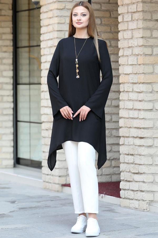 Armin Tesettür Tunik Siyah - Image 1