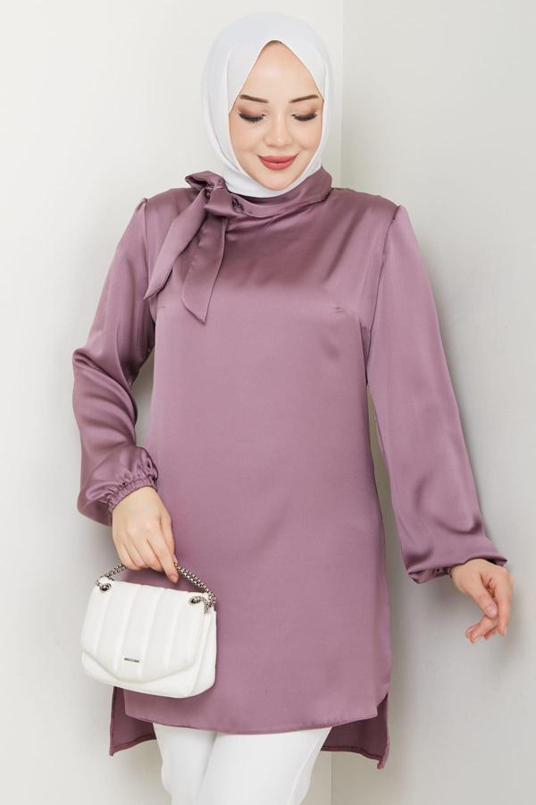 Trend Tesettür Tunik Lavanta - Image 1