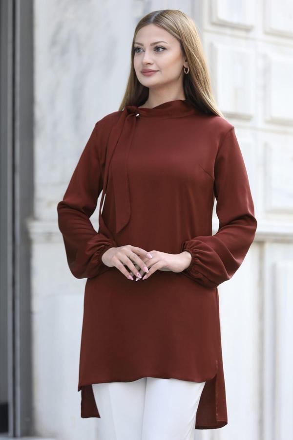 Trend Tesettür Tunik Bakır - Image 1