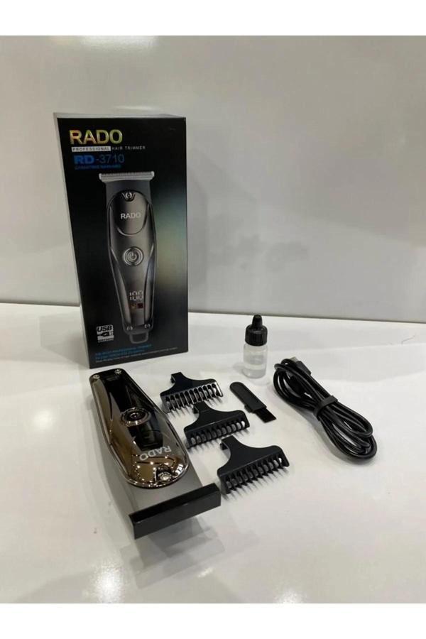 Rado Rd-3710 T Bıçak Sıfır Kesim Lcd Ekran Şarjlı Tıraş Makinesi - Image 1