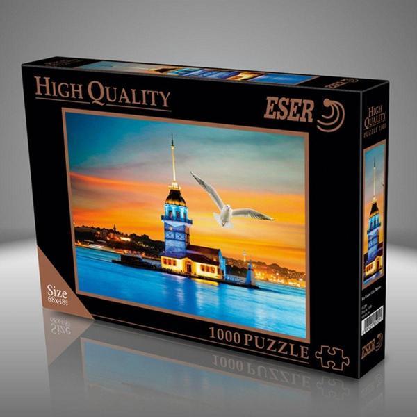 Eser Puzzle 1000 Parça 68X48 Cm Kız Kulesi Gün Batımı - Image 1