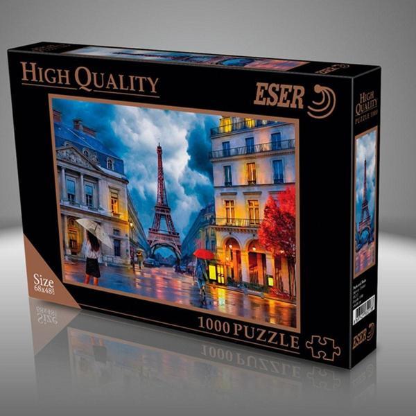 Eser Puzzle 1000 Parça 68X48 Cm Paris And Rain - Image 1