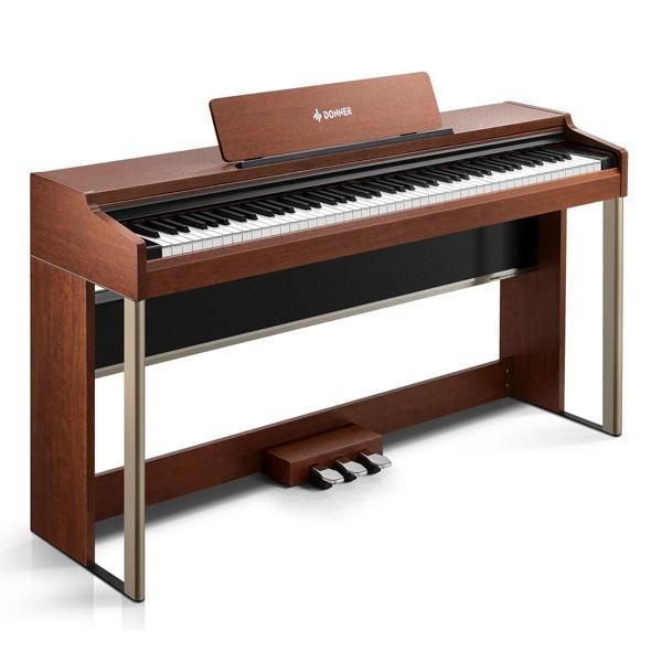 Donner DDP-200 Pro Dijital Piyano (Kahverengi) - Image 1