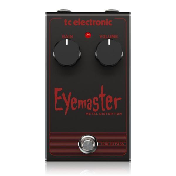 TC Electronic EYEMASTER METAL DISTORTION Skull-Pounding Metal Distortion Pedal - Image 1