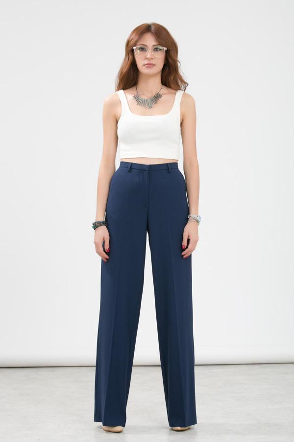 La Pante Boru Paça Dokuma Pantolon - Image 1