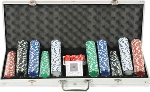 Ks Eser Çantalı Poker Fişi 500 Lü - Image 1