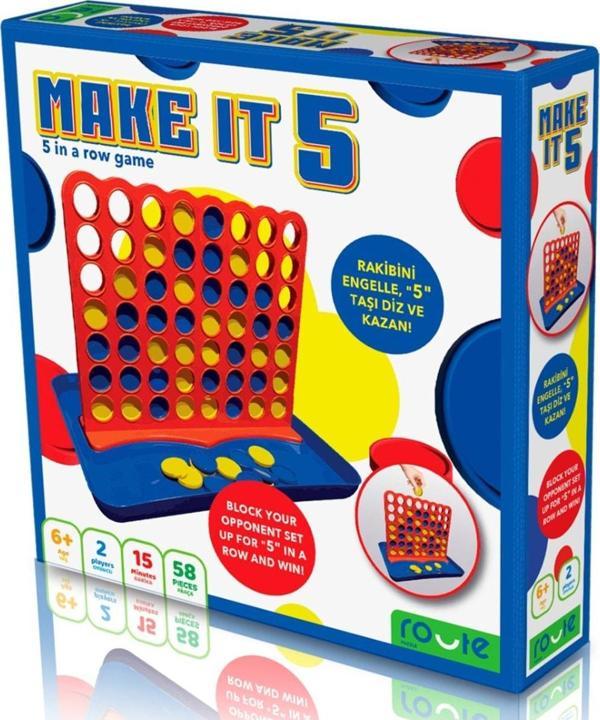 Route Hedef 5 Make It 5 Zeka Akıl Mantık Ve Strateji Oyunu - Image 1