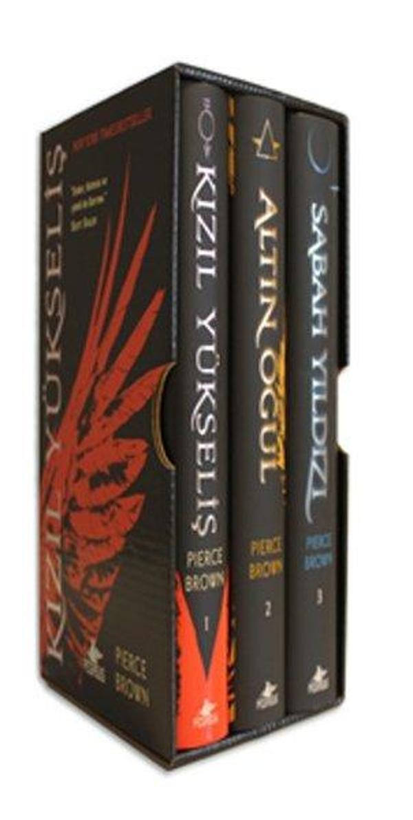 Kızıl İsyan Serisi - Özel Kutulu Set 3 Kitap Takım - Pegasus Yayınevi - Image 1