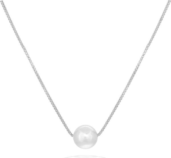 Natural Pearl Küre İnci Kadın Gümüş Kolye - Image 1