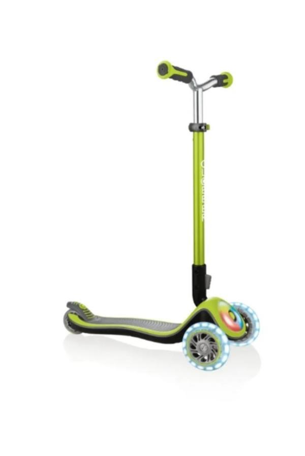 Globber Elite Prime Full Işıklı Scooter -YEŞİL - Image 1