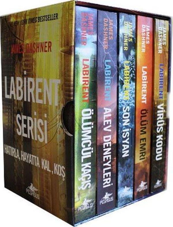 Labirent Serisi Kutulu Set-5 Kitap Takım - Pegasus Yayınevi - Image 1