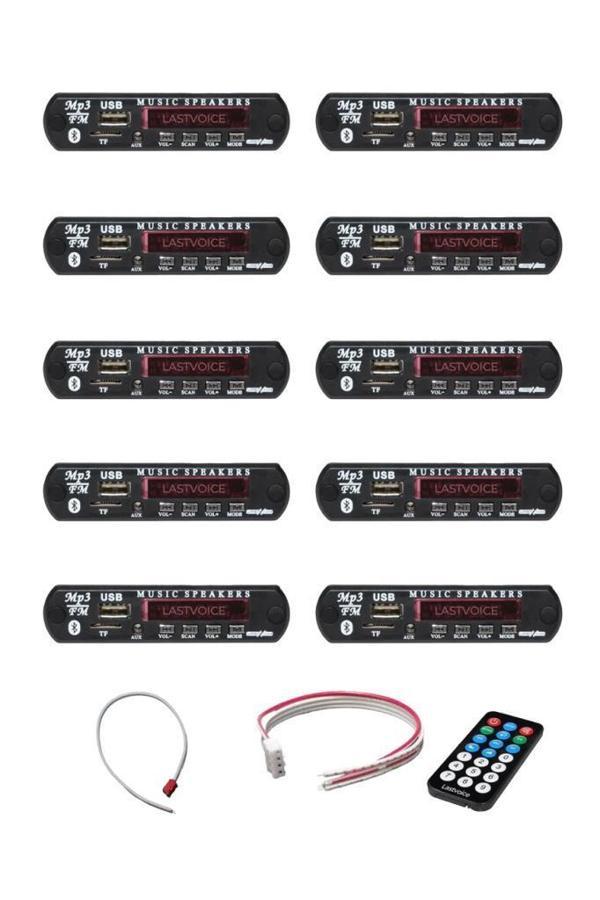 Lastvoice USB-BT-10X Bluetooth USB SD Kart ve FM Radyo Özellikli MP3 Decoder (10 Adet) - Image 1