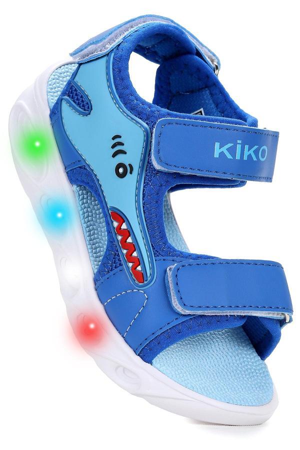  Soren Günlük Işıklı Cırtlı Erkek Çocuk Sandalet Ayakkabı - Image 1