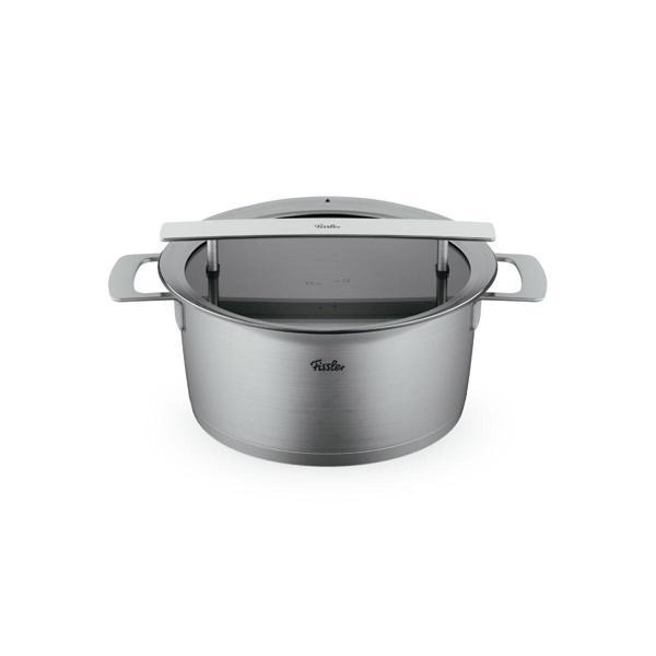 Fissler Phi Collection Cam Kapak Kısa Tencere 24 cm - Image 1