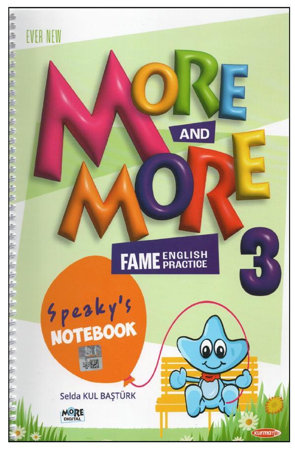 Kurmay Elt More And More 3.Sınıf Fame English Practise Speaky's Notebook - Kurmay Yayınları - Image 1