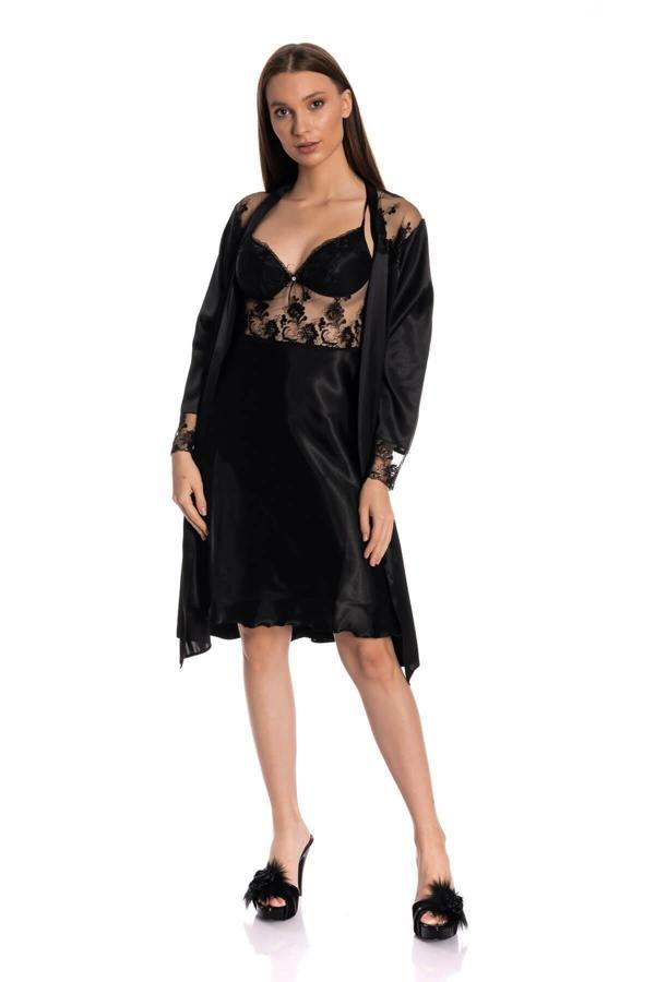 Espuar 1260 Exclusive Saten Dantel Detaylı Altı Parça Çeyiz Seti - Image 1