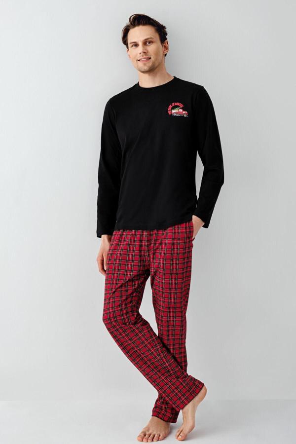 Arnetta Erkek Siyah Pijama Takımı - Image 1