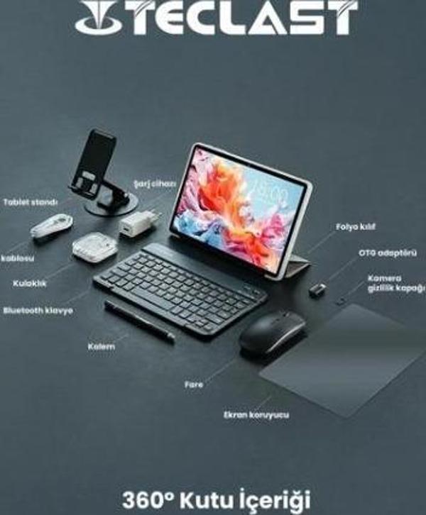 Teclast P30T 4/128 GB 10.1'' Tablet (Evofone Garantili) - Image 1