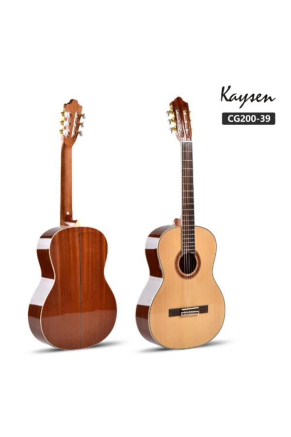 Kaysen Cg200 Natural Sapeli Maun Klasik Gitar - Image 1