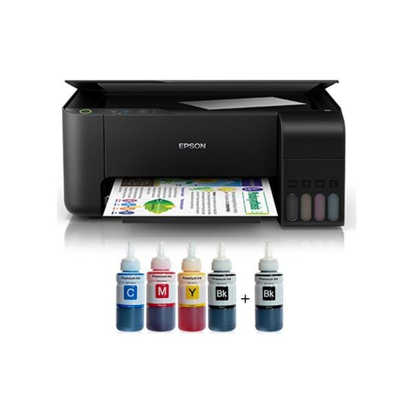 Epson Tanklı L3150 Photoink Mürekkepli Tanklı Yazıcı (1 Siyah Mürekkep Hediyeli) - Image 1