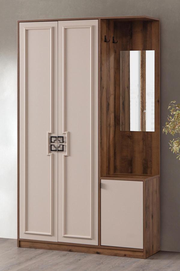 Portmanto Fersa Askılıklı Aynalı Portmanto Vestiyer Ayakkabılık - Image 1