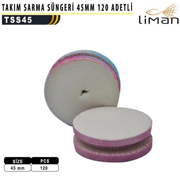 Liman Takım Sarma Süngeri 45 mm - 120 adetli - Image 1