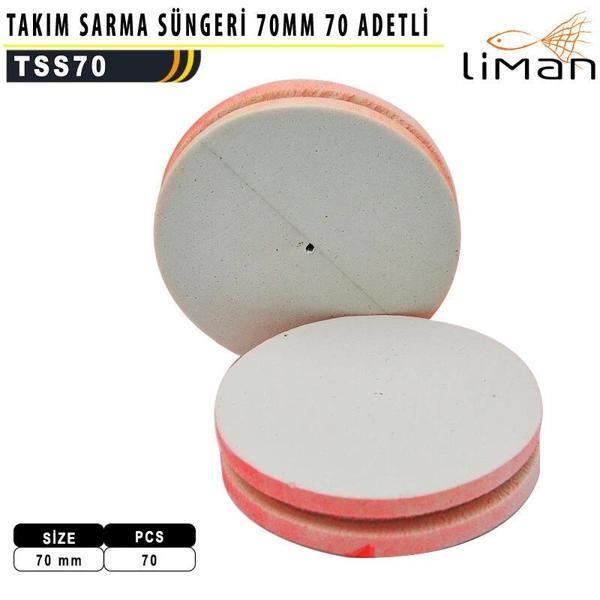 Liman Takım Sarma Süngeri 70 mm - 70 adetli - Image 1