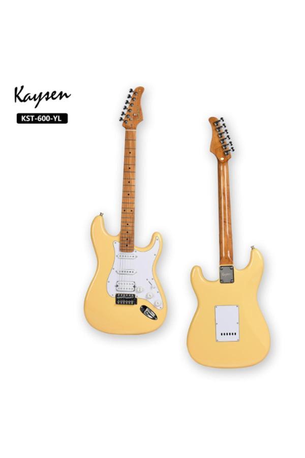 Kaysen Kst-600 Yl Modern Strat Elektro Gitar | Hss Alnico V Manyetik - Image 1