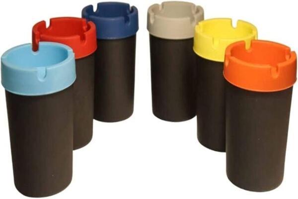 Sasta Yuvarlak Kokusuz Küllük 1 Adet. Ev, Ofis, Araba İçin - Image 1