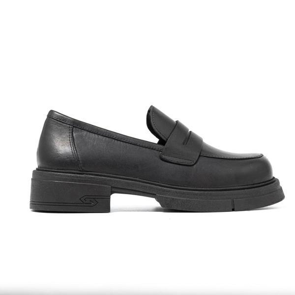 Kadın Oxford ( Klasik) MAR-25K-181-2026 John May Siyah Cilt - Image 1