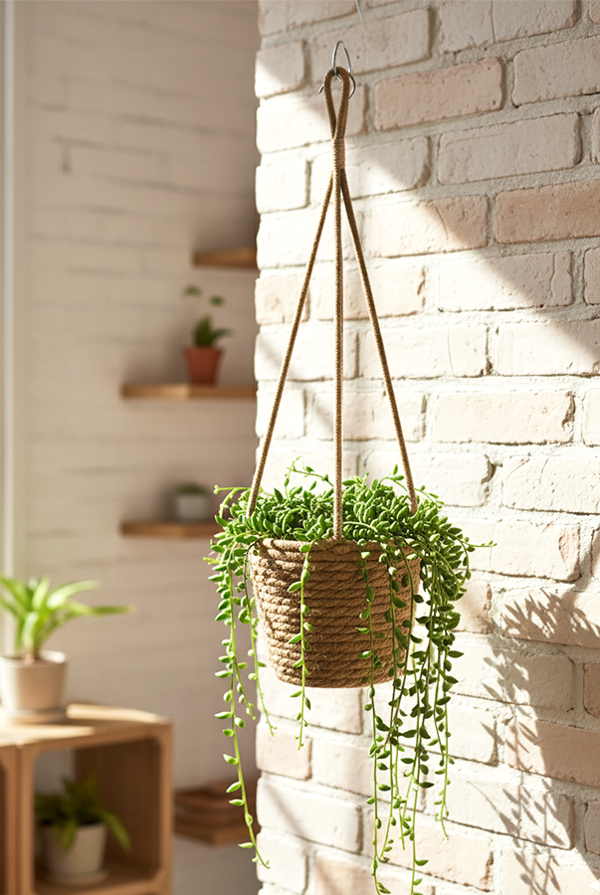 Deny İpli Hasır Saksı - Image 1