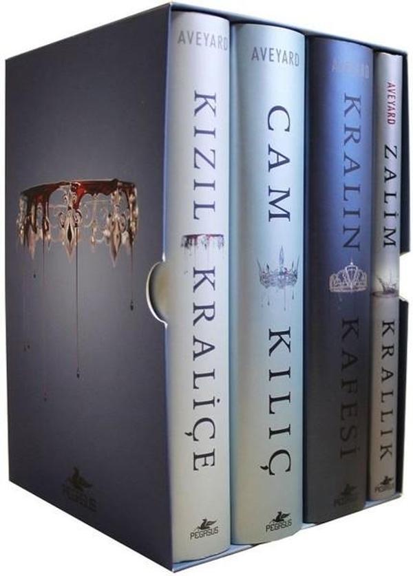 Kızıl Kraliçe Serisi-Kutulu Özel Set - Pegasus Yayınevi - Image 1