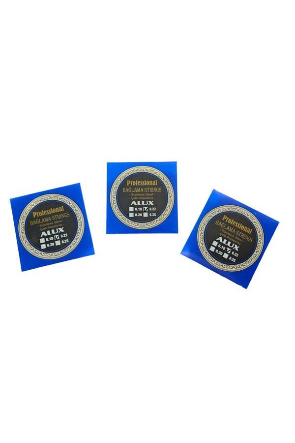 Alux 3 Paket Çelik Paslanmaz 0.22 Bağlama Tel Takımı - Image 1