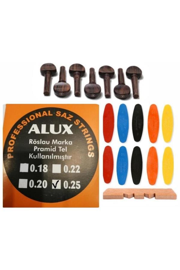 Şenses Müzik Market Alux 0.22 Pramid Pelesenk Burgu Tezene Eşik 4'Lü Set - Image 1