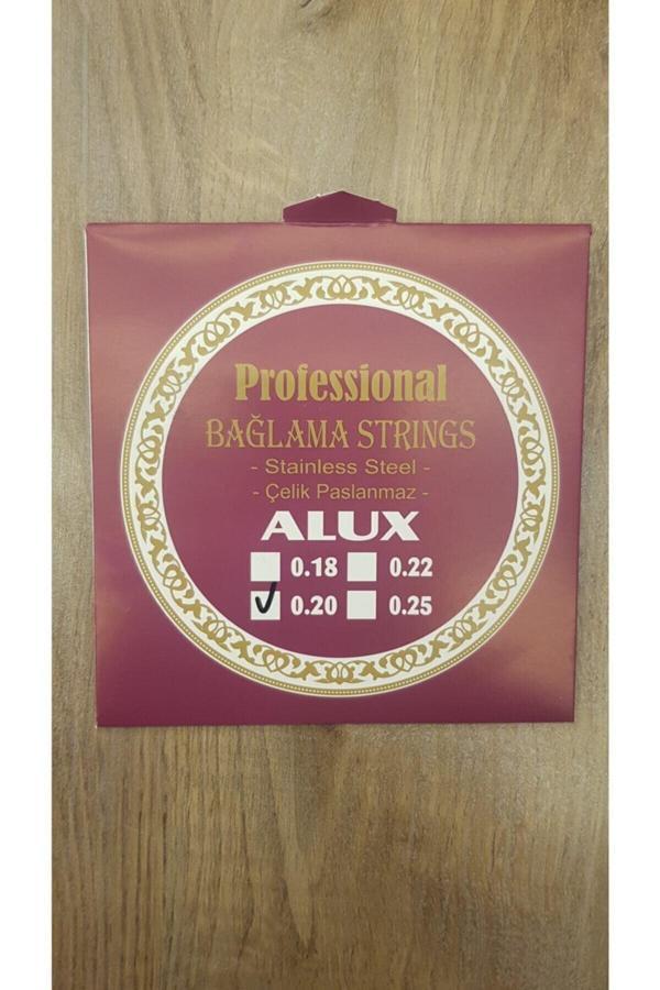 Alux Bağlama Teli 0.20 Mızrap Hediyeli - Image 1