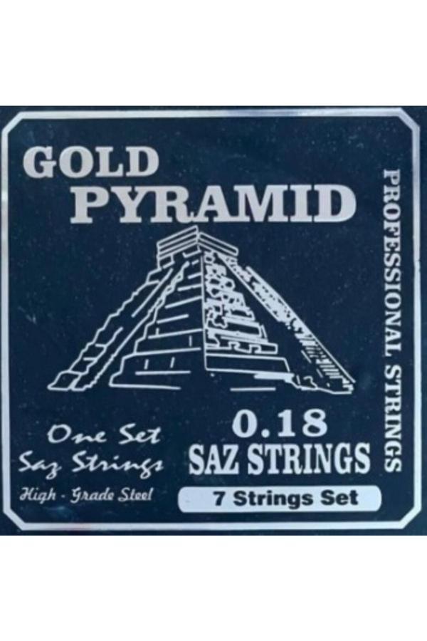 Masterwork Gold Pyramid Tel Kısa Sap - Image 1