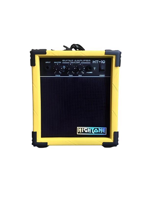 High Tone Ht-10 10 W Elektro Gitar Amfisi (Sarı) - Image 1