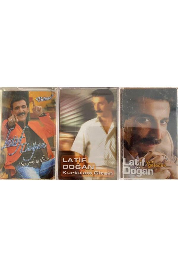 De-Ka Yapım 3 Farklı Çeşit Latif Doğan Müzik Albüm Kaset - Image 1