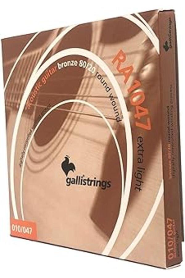 Robotrend Gallistrings Ra1047 Extra Light Akustik Gitar Teli - Image 1