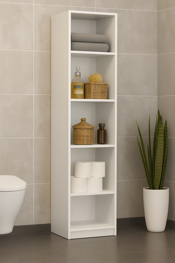 Modern 5 Raflı Çok Amaçlı Dolap - Image 1